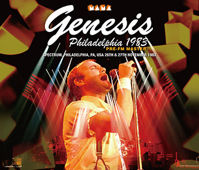 GENESIS / PHILADELPHIA 1983 PRE-FM MASTER STEREO SOUNDBOARD (4CDR)