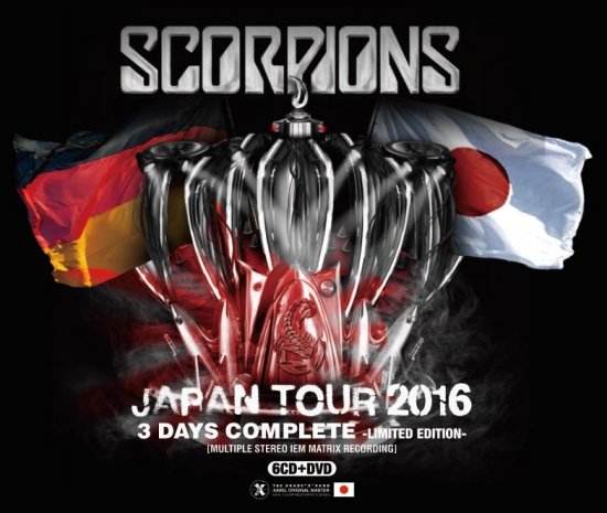 Scorpions / Japan Tour 2016 3 DAYS COMPLETE Limited Set Scorpions (6CD+1DVD)