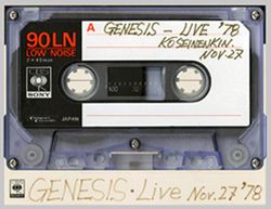 GENESIS / TOKYO 1978 1ST NIGHT (2CDR)