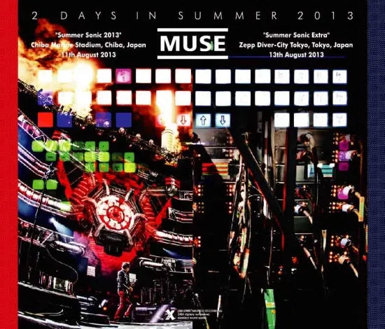 MUSE / 2 DAYS IN SUMMER 2013 (3CDR)