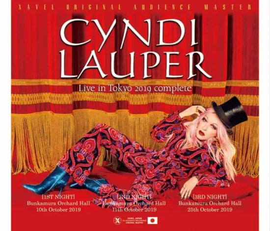 CYNDI LAUPER / Live In Tokyo 2019 Complete (4CDR)