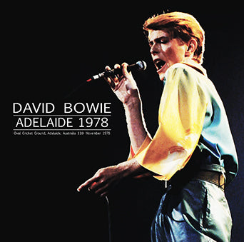 DAVID BOWIE / ADELAIDE 1978 1ST GEN MASTER (2CDR)