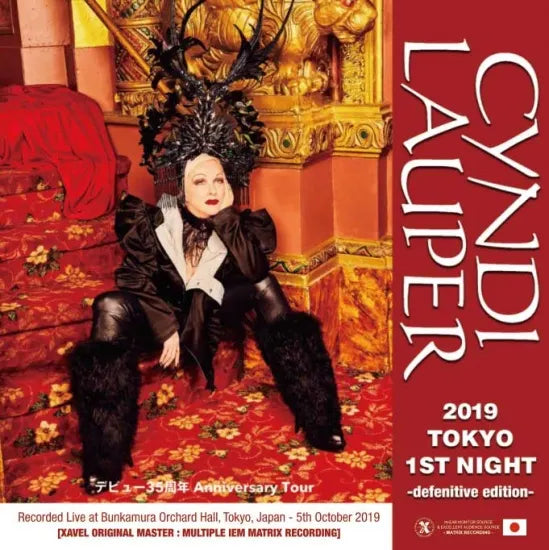 CYNDI LAUPER / 2019 Tokyo 1st+3rd Night Definitive Edition (2CDR+2CDR+1DVDR)