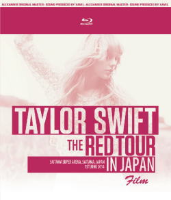 TAYLOR SWIFT / THE RED TOUR IN JAPAN FILM (1BDR)