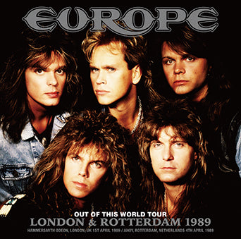 EUROPE / OUT OF THIS WORLD TOUR LONDON & ROTTERDAM 1989 STEREO SOUNDBOARD (2CDR)