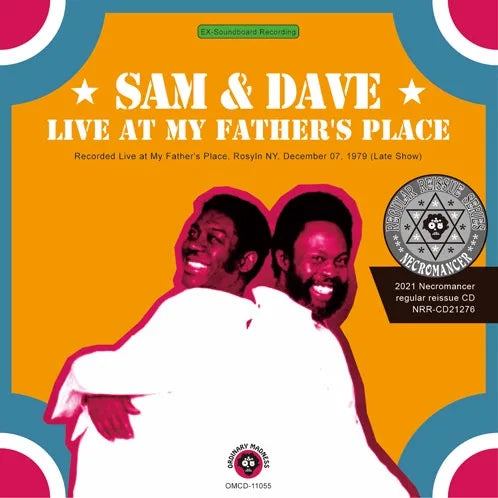 SAM & DAVE / LIVE AT MY FATHER'S PLACE + 4 (1CDR)