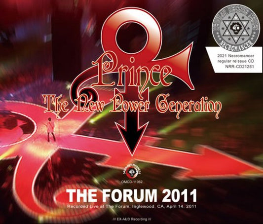 PRINCE AND THE NEW POWER GENERATION / AT THE FORUM 2011 APRIL 14 (3CDR)