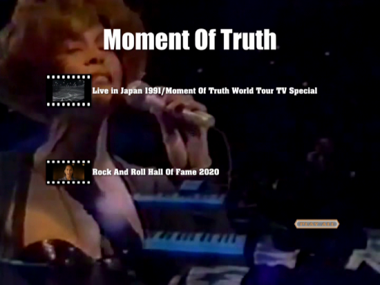 WHITNEY HOUSTON / Moment Of Truth (1DVDR)