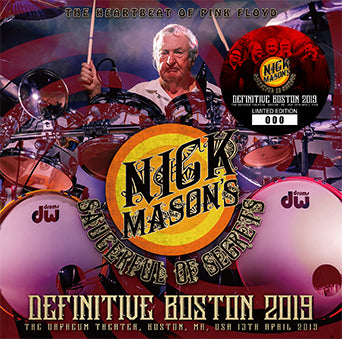 NICK MASON'S SAUCERFUL OF SECRETS / DEFINITIVE BOSTON 2019 (2CD)