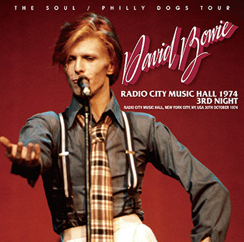 DAVID BOWIE / RADIO CITY MUSIC HALL 1974 3RD NIGHT (2CDR)