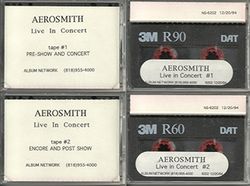 Aerosmith Boston 1994 Pre-FM Dat Master 2CD STEREO SOUNDBOARD