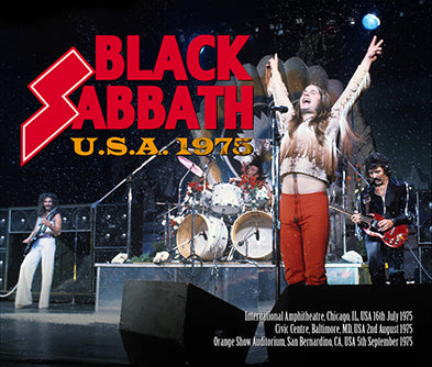 BLACK SABBATH / U.S.A. 1975 (3CDR)