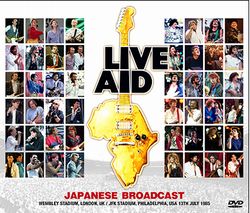 V.A. / LIVE AID JAPANESE BROADCAST PRO SHOT (4DVDR)