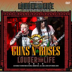 GUNS N' ROSES / LOUDER THAN LIFE 2019 (1DVDR)