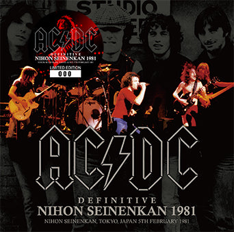 AC/DC / DEFINITIVE NIHON SEINENKAN 1981 (1CD+1DVDR)