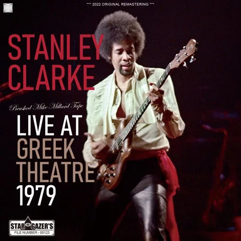 STANLEY CLARKE / BRUSHED MIKE MILLARD TAPE LIVE AT GREEK THEATRE 1979 (1CDR)