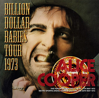 ALICE COOPER / BILLION DOLLAR BABIES TOUR 1973 SOUNDBOARD (2CDR)