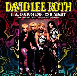 DAVID LEE ROTH / L.A. FORUM 1986 2ND NIGHT VAN HALEN (2CDR)