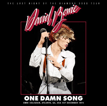 DAVID BOWIE / ONE DAMN SONG ATLANTA 1974 (1CDR)