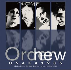 NEW ORDER / OSAKA 1985 (1CD)