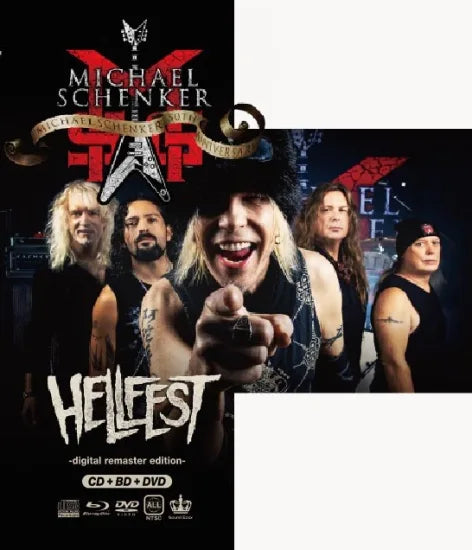 Michael Schenker Group / HELLFEST 2022 Digital Remaster Edition (1BDR+1DVDR+1CDR)