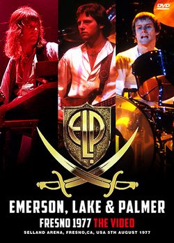 EMERSON, LAKE & PALMER / FRESNO 1977: THE VIDEO (1DVDR)