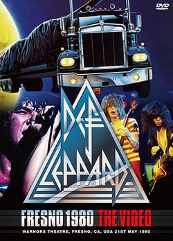 DEF LEPPARD / FRESNO 1980 THE VIDEO (1DVDR)