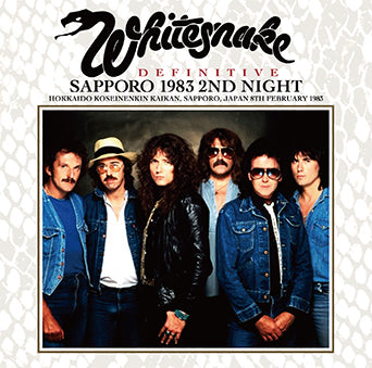 WHITESNAKE / DEFINITIVE SAPPORO 1983 2ND NIGHT (2CD)