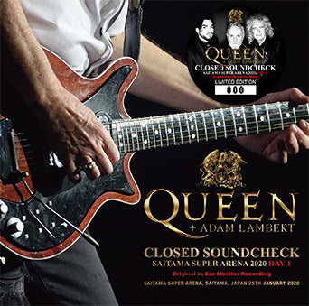 QUEEN + ADAM LAMBERT / CLOSED SOUNDCHECK SAITAMA SUPER ARENA 2020 DAY 1 (1CD)