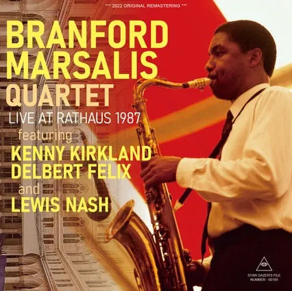 BRANFORD MARSALIS QUARTET / LIVE AT RATHAUS 1987 (1CDR)