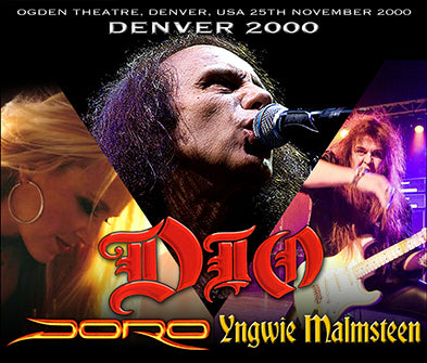 DIO / YNGWIE MALMSTEEN / DORO / DENVER 2000 (4CDR)