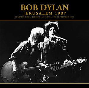 BOB DYLAN / JERUSALEM 1987 (1CDR)