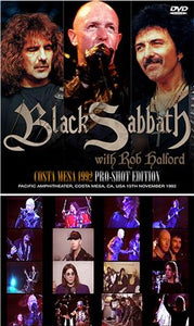BLACK SABBATH with ROB HALFORD / DEFINITIVE COSTA MESA 1992 (3CD+1DVDR)