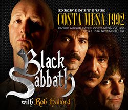 BLACK SABBATH with ROB HALFORD / DEFINITIVE COSTA MESA 1992 (3CD+1DVDR)