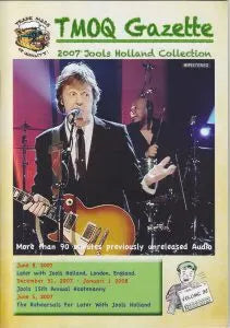 PAUL McCARTNEY / 2007 JOOLS HOLLAND COLLECTION (2CD) BOOKLET