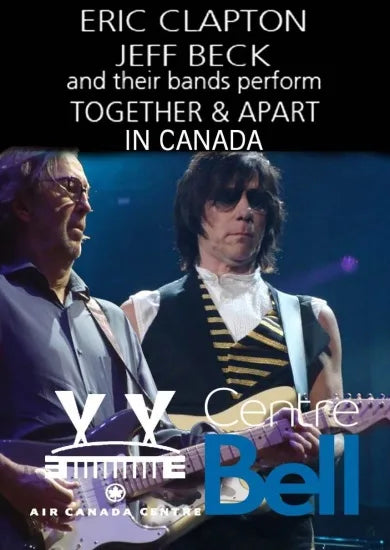 Eric Clapton & Jeff Beck / Together & Apart in Canada (1DVDR)