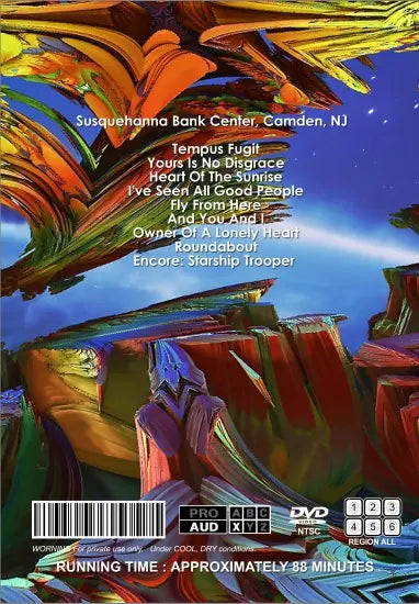 YES / CAMDEN, NJ 7.4.2011 (1DVDR)