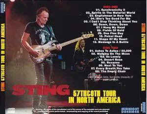 STING / 57TH & 8TH TOUR IN NORTH AMERICA (2CDR)