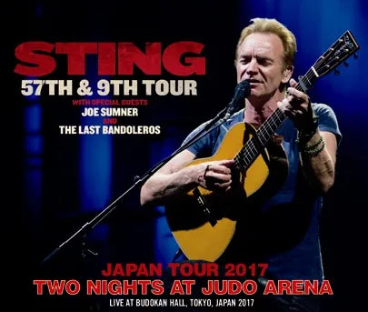 STING / TWO NIGHTS AT JUDO ARENA 57th & 9th JAPAN TOUR 2017 (4CDR)