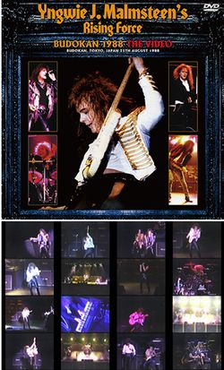 Yngwie J Malmsteen's Rising Force / Definitive Budokan 1988 2CD+1DVDR