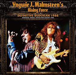 Yngwie J Malmsteen's Rising Force / Definitive Budokan 1988 2CD+1DVDR