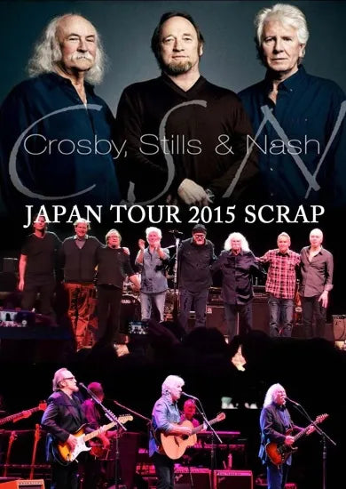 Crosby Stills & Nash / Japan Tour 2015 Scrap (1DVDR)