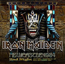 Load image into Gallery viewer, IRON MAIDEN / NEWCASTLE 1984 2ND NIGHT (2CD)
