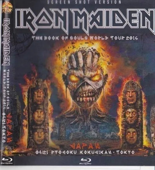 IRON MAIDEN / THE BOOK OF SOULE WORLD TOUR 4.21.2016 (1BDR)
