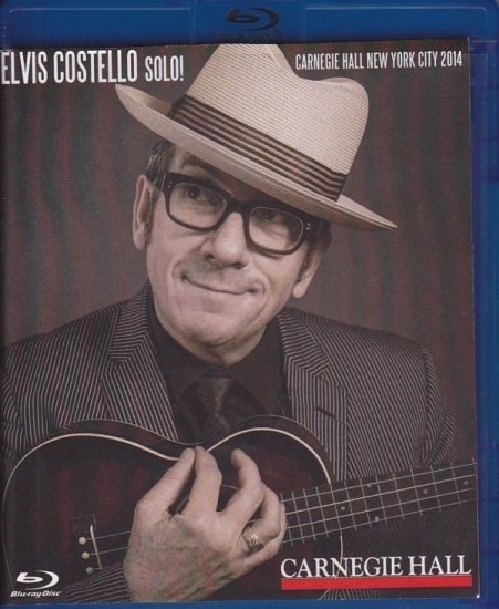 Elvis Costello / Solo! Carnegie Hall New York 2014 (1BDR)