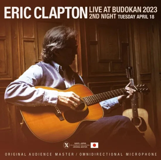 ERIC CLAPTON / LIVE AT BUDOKAN 2023 2ND NIGHT (2CDR+1DVDR)