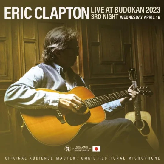 ERIC CLAPTON / LIVE AT BUDOKAN 2023 3RD NIGHT (2CDR+1DVDR)