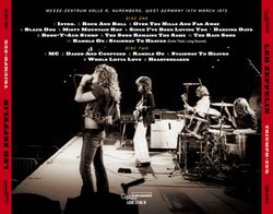 LED ZEPPELIN / NUREMBERG 1973 (2CD)