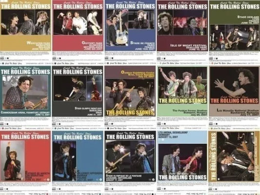 THE ROLLING STONES / 2007 A BIGGER BANG TOUR 15 title set (30CDR)