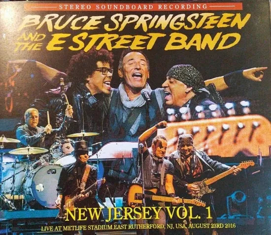 BRUCE SPRINGSTEEN & THE E STREET BAND / NEW JERSEY VOL. 1 STEREO SOUNDBOARD (4CDR)